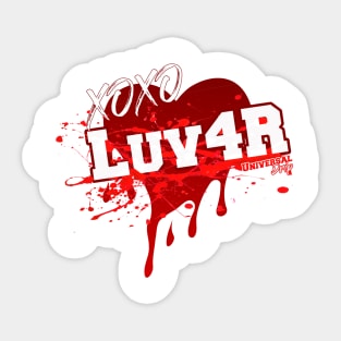 Universal Drip XOXO Lover Sticker